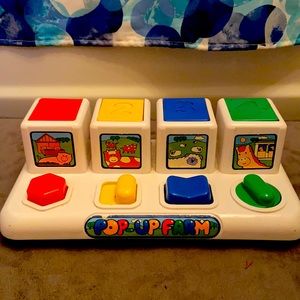Pop Up Farm Toy